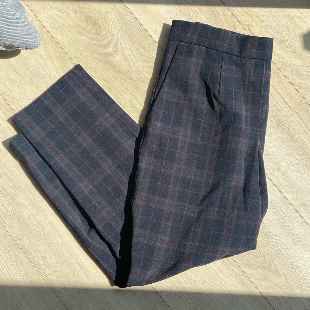 Babaton Plaid Trousers